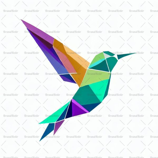 Geometrischer Kolibri